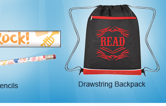 Pencils, Drawstring backpack